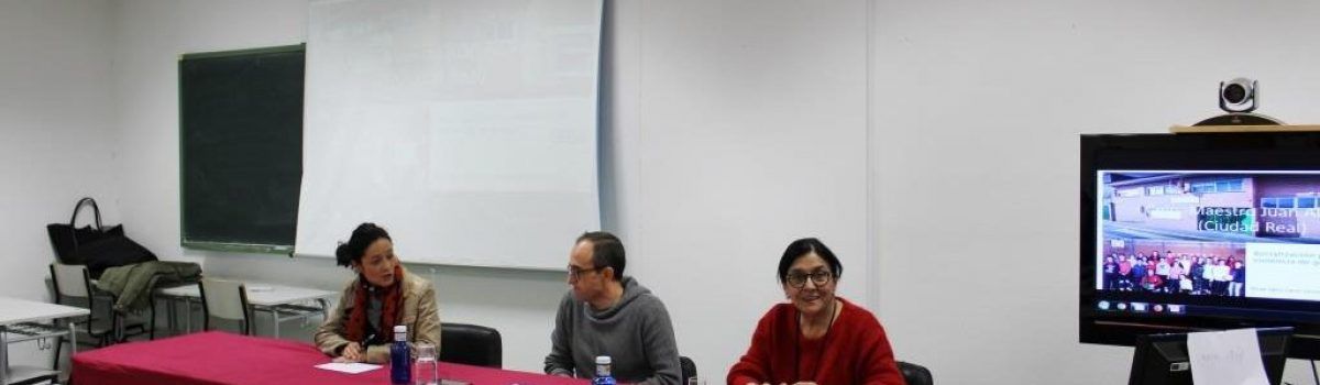 EL CEIP MAESTRO JUAN ALCAIDE EXPONE EN LA UNED DE VALDEPEÑAS LA  CHARLA FORMATIVA «VIOLENCIA CERO DESDE LOS CERO AÑOS»