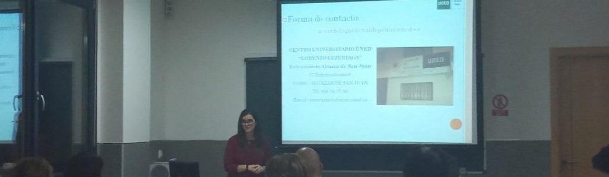 EL CEPA “TIERNO GALVÁN” DE ALCÁZAR DE SAN JUAN ACOGE LA CHARLA SOBRE “JÓVENES, MACHISMO Y VIOLENCIA DE GÉNERO EN EL MUNDO DIGITAL”, IMPARTIDA POR SARA DE LA GUÍA, PROFESORA TUTORA DE LA UNED  DE ALCÁZAR