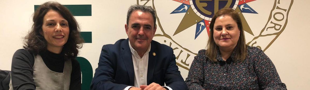 REPRESENTANTES DE LA UNED DE CIUDAD REAL Y DEL COLEGIO OFICIAL DE LA PSICOLOGÍA DE CASTILLA -LA MANCHA (COPCLM)  SE HAN REUNIDO PARA INCENTIVAR LA COLABORACIÓN ENTRE AMBAS INSTITUCIONES