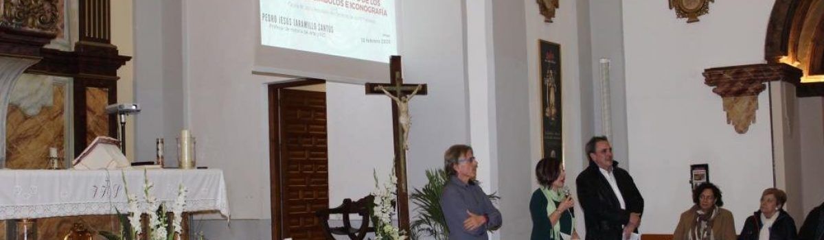 PEDRO JESÚS JARAMILLO, PROFESOR TUTOR DE LA UNED, PROPUSO, EN UNA CONFERENCIA ORGANIZADA POR ORISOS, LA INTERPRETACIÓN DE LA SIMBOLOGÍA Y LA ICONOGRAFÍA DE LA CAPILLA DEL CONVENTO DE LOS TRINITARIOS DE VALDEPEÑAS