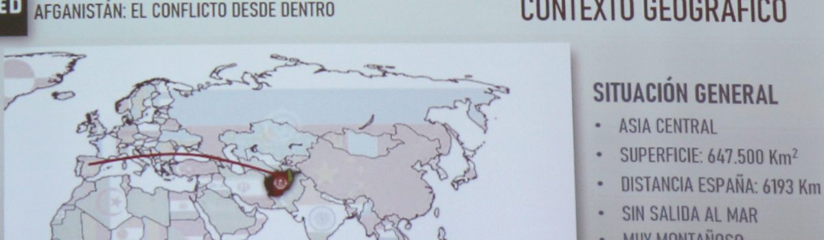 LA UNED DE CIUDAD REAL HA ACOGIDO LA CONFERENCIA “AFGANISTÁN: EL CONFLICTO DESDE DENTRO”, DESDE UNA VISIÓN HISTÓRICA Y PERSONAL