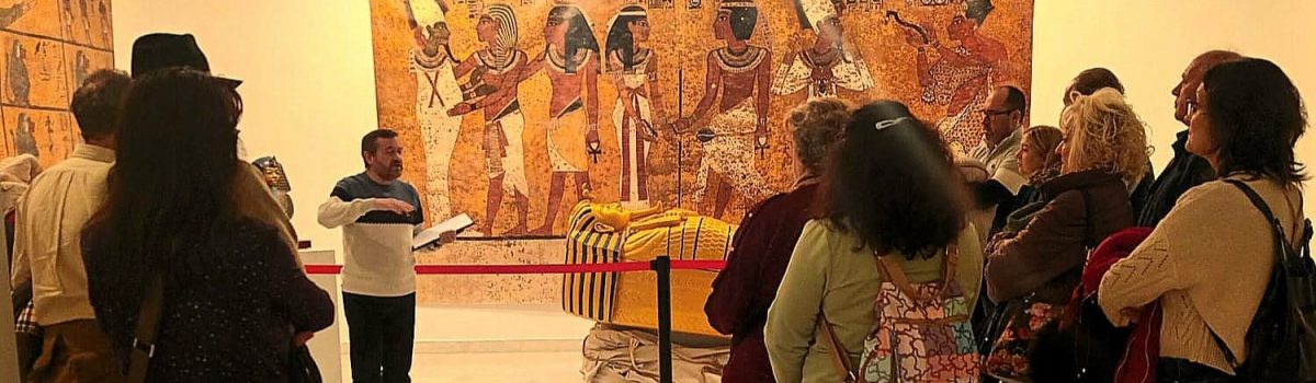LA UNED DE CIUDAD REAL HA PROGRAMADO PARA EL JUEVES, 26 DE DICIEMBRE, VISITAS GUIADAS A LA EXPOSICIÓN DE TUTANKAMÓN