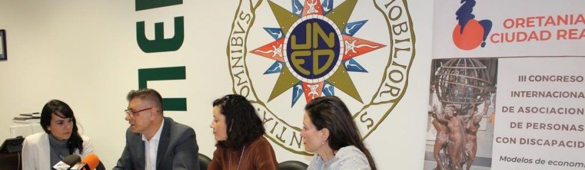 EL III CONGRESO INTERNACIONAL DE ASOCIACIONES DE PERSONAS CON DISCAPACIDAD SE CELEBRARÁ EN LA UNED DE VALDEPEÑAS EL PRÓXIMO 27 DE NOVIEMBRE