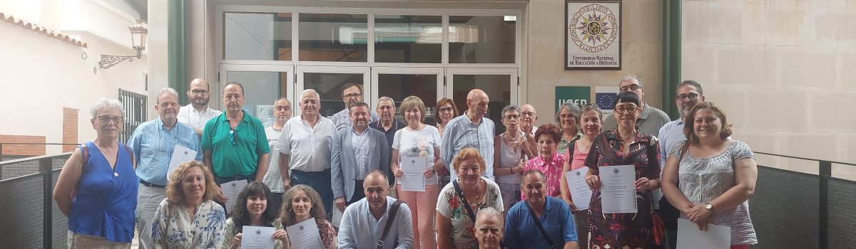 LA UNED DE CIUDAD REAL HA CLAUSURADO LOS CURSOS UNED SENIOR 2024-2025