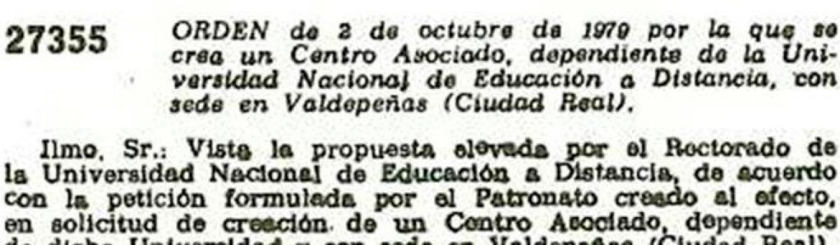 40 AÑOS DE LA UNED EN CIUDAD REAL