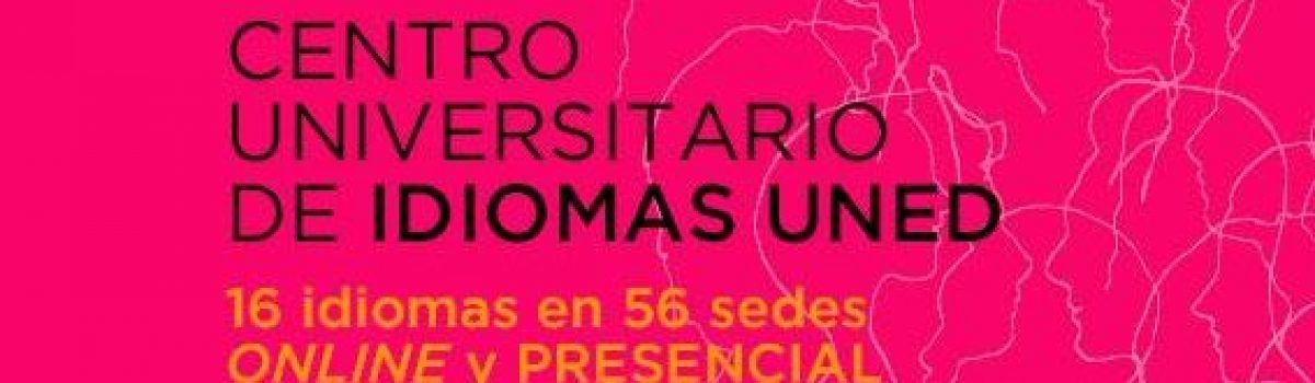 LA MATRÍCULA EN EL CENTRO UNIVERSITARIO DE IDIOMAS DE LA UNED SIGUE ABIERTA HASTA EL  8 DE NOVIEMBRE