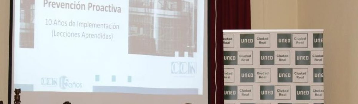 EL CENTRO CRIPTOLÓGICO NACIONAL Y LA PREVENCIÓN PROACTIVA ANTE CIBERDELITOS HAN CENTRADO LA ACTIVIDAD DEL CURSO “EXPERTO EN SEGURIDAD Y DEFENSA” DE LA UNED