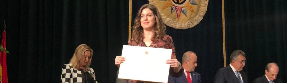 DIANA IZQUIERDO ALISES, ALUMNA PREMIADA POR EL CONSEJO SOCIAL DE LA UNED POR LA EXCELENCIA EN EL CURSO ACADÉMICO, HA SIDO RECIBIDA POR LA ALCALDESA DE ALCÁZAR DE SAN JUAN, ROSA MELCHOR