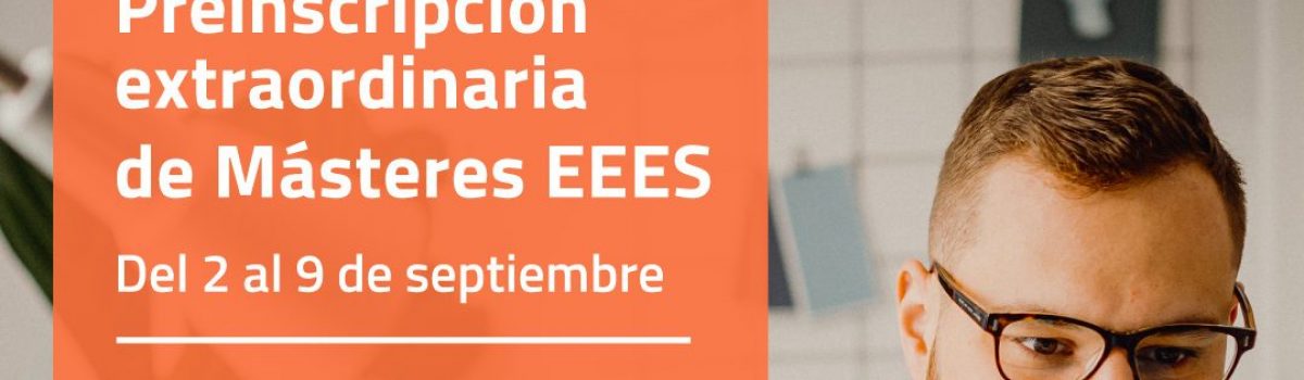 LA UNED ABRE UN PLAZO EXTRAORDINARIO DE PREINSCRIPCIÓN DE MÁSTERES DEL 2 AL 9 DE SEPTIEMBRE PARA EL CURSO 2021/2022